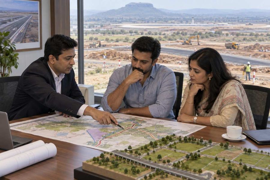Purandar Airport: Current Status, Route Map and What It Means for Land Investors — 1acre land blog